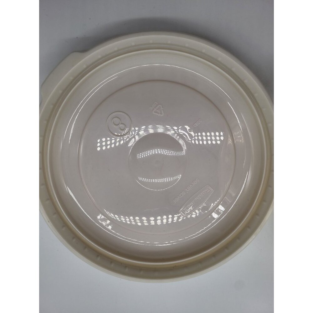 VTG 90s Rubbermaid Servin Saver Almond 3882 Food Storage Container 6 cups 1.7QT - Picture 5 of 8